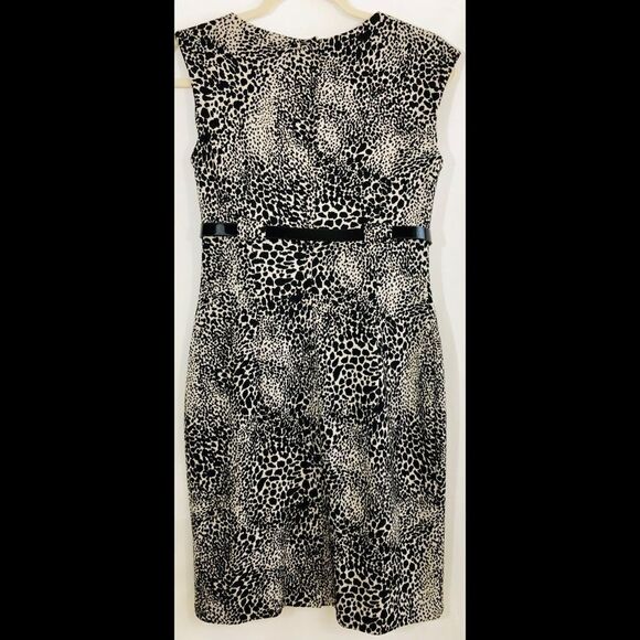 Calvin Klein animal print dress, size 4 - Picture 5 of 8